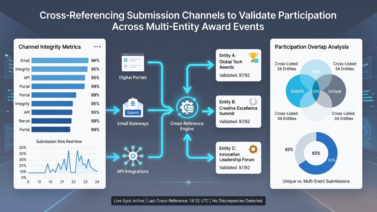 Diagram of timestamp verification and data matching protocols across digital and retail channels