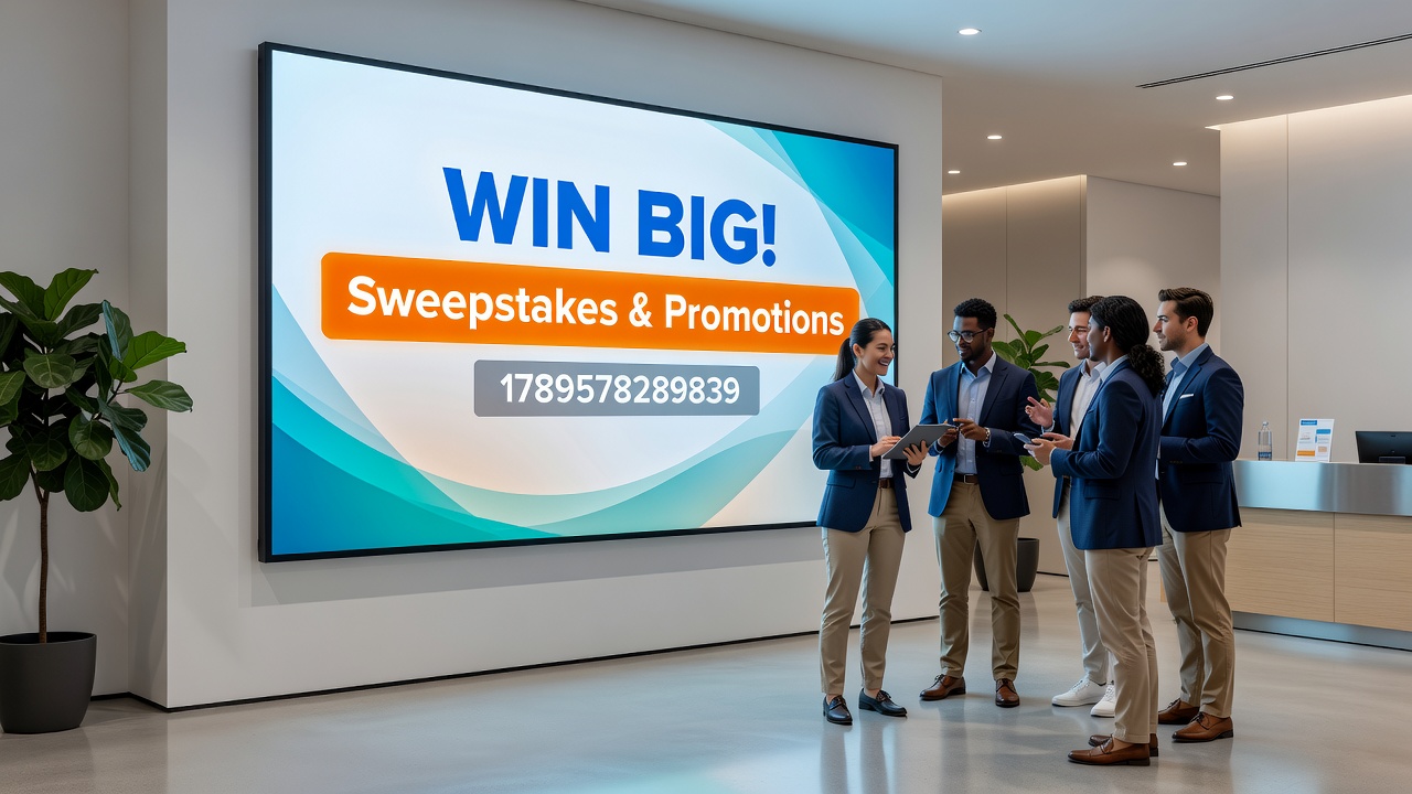 Illustration of multi-partner data cross-referencing used during prize draw validations
